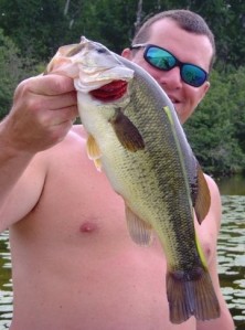 Brother Brian with a Nice Northern Largemouth